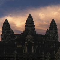 Buy canvas prints of ANGKOR WAT temple CAMBODIA by Sonny Ryse