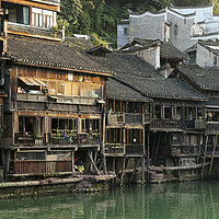Buy canvas prints of Fenhuang Phoenix old ancient Town China by Sonny Ryse