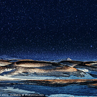 Buy canvas prints of Starscape, Lake Myvatn, Iceland by Wall Art by Craig Cusins