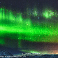 Buy canvas prints of Aurora over Myvatn, Iceland by Wall Art by Craig Cusins