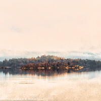 Buy canvas prints of Misty Island by Wall Art by Craig Cusins
