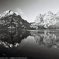 Buy canvas prints of Mountain Lake Reflection by Wall Art by Craig Cusins