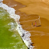 Buy canvas prints of Algarve  Beach 1. by Wall Art by Craig Cusins