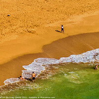Buy canvas prints of Algarve  Beach 4 by Wall Art by Craig Cusins