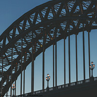 Buy canvas prints of Tyne Bridge at Dawn by Dan Beegan