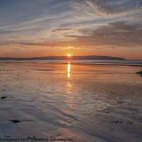 Buy canvas prints of Sunset Downhill Beach, County Londonderry by kenneth Dougherty