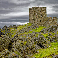 Buy canvas prints of Carrickabraghy Castle by kenneth Dougherty