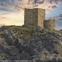 Buy canvas prints of Carrickabrakey Castle by kenneth Dougherty