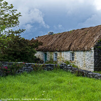Buy canvas prints of Thatched cottage by kenneth Dougherty