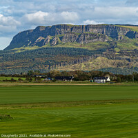 Buy canvas prints of Benevenagh Mountain by kenneth Dougherty