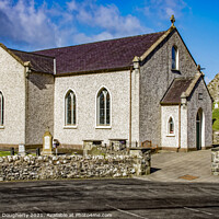 Buy canvas prints of St Adin`s church by kenneth Dougherty