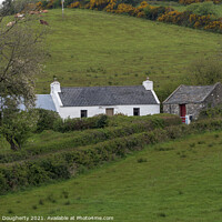 Buy canvas prints of Irish cottage by kenneth Dougherty