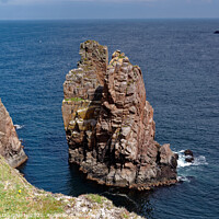 Buy canvas prints of Tory island sea stack by kenneth Dougherty