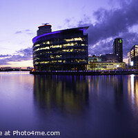 Buy canvas prints of Media City Panorama by Darren Greaves