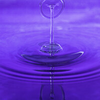 Buy canvas prints of Reflections of a Water Drop  by Darren Greaves
