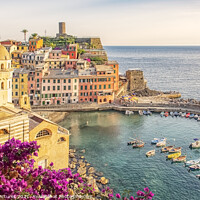 Buy canvas prints of Vernazza by Manjik Pictures