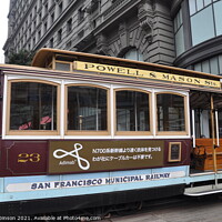 Buy canvas prints of San Francisco Cable Car by Sam Robinson