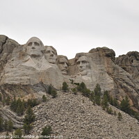 Buy canvas prints of Mount Rushmore by Sam Robinson