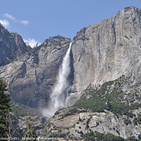 Buy canvas prints of Upper Yosemite Falls  by Sam Robinson