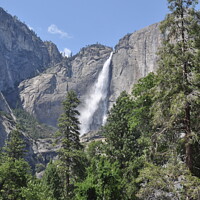 Buy canvas prints of Upper Yosemite Falls by Sam Robinson