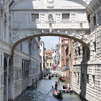 Buy canvas prints of Bridge of Sighs, Venice by Sam Robinson