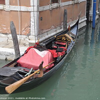 Buy canvas prints of Venetian Gondola by Sam Robinson
