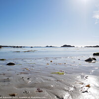 Buy canvas prints of Low Tide, Guernsey by Sam Robinson