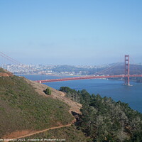 Buy canvas prints of Golden Gate Bridge by Sam Robinson