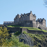 Buy canvas prints of Edinburgh Castle by Sam Robinson