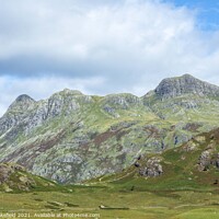 Buy canvas prints of The Langdale Pikes by Glen Wakefield