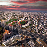 Buy canvas prints of Limassol Aerial View by Fanis Zerzelides