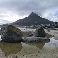 Buy canvas prints of Camps Bay beach by Adrian Paulsen