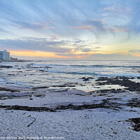 Buy canvas prints of Sunset in Cape Town by Adrian Paulsen
