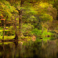 Buy canvas prints of Lake District Waterscape by June Ross