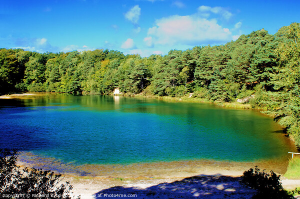 The Blue Pool, Isle of Purbeck, Dorset Picture Board by Richard J. Kyte