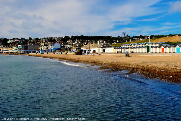 Swanage Seafront, Dorset Picture Board by Richard J. Kyte