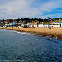 Buy canvas prints of Swanage Seafront, Dorset by Richard J. Kyte