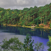 Buy canvas prints of The Blue Pool, Isle of Purbeck, Dorset by Richard J. Kyte