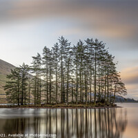 Buy canvas prints of Serenity of Brecon Reservoir by Alan Le Bon