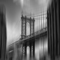Buy canvas prints of Majestic Marvel of Manhattan by Alan Le Bon