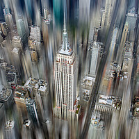 Buy canvas prints of Empire State Building, New York by Alan Le Bon