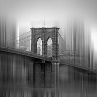 Buy canvas prints of The Brooklyn Bridge by Alan Le Bon