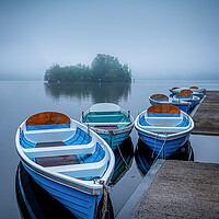 Buy canvas prints of Serenity on Llangorse Lake by Alan Le Bon