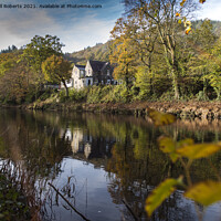 Buy canvas prints of River Conwy by Howell Roberts
