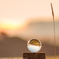 Buy canvas prints of CRYSTAL BALL LIGHT REFRACTION by Craig Ballinger