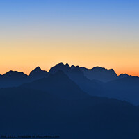 Buy canvas prints of Sunrise in the Alps by Andreas Föll