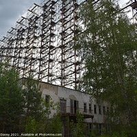 Buy canvas prints of Chernobyl Surveillance Tower by Rachael Davey