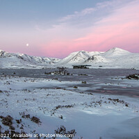 Buy canvas prints of Rannoch Moor sunrise by Simon Tracy Forster