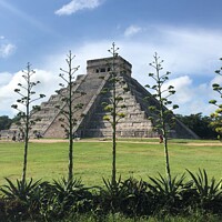 Buy canvas prints of chichen itza by Dawn whittle