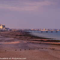 Buy canvas prints of Serenity at Eastbourne Pier by Margaret Ryan